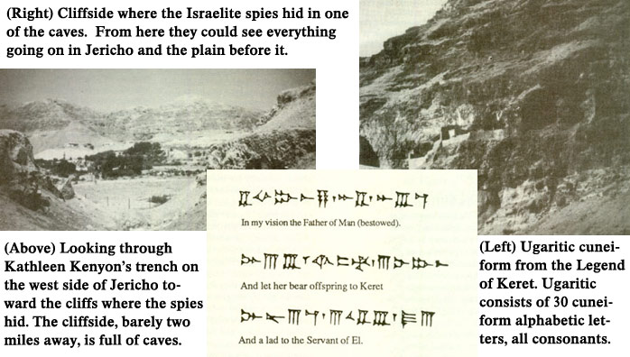 Views of Jericho and 
		Cuneiform from the Legend of Keret